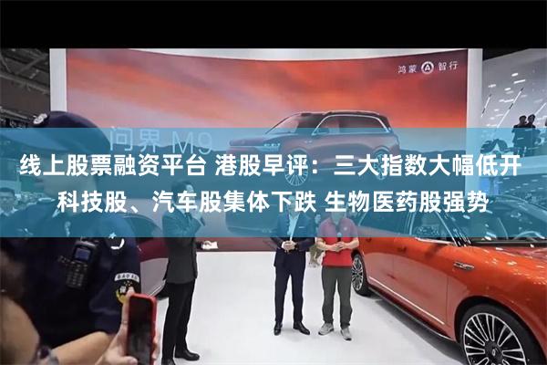线上股票融资平台 港股早评：三大指数大幅低开 科技股、汽车股集体下跌 生物医药股强势